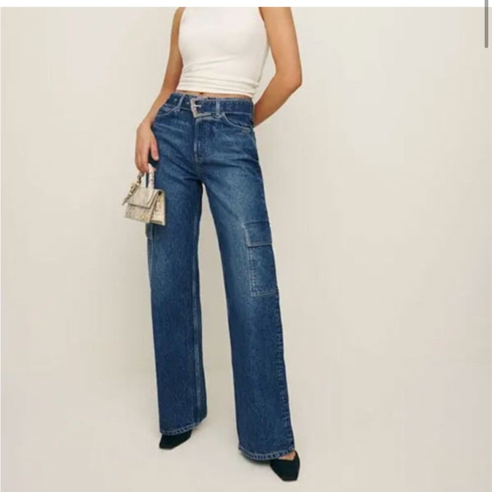 NWOT Reformation Cary Cargo Jeans